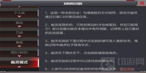 穿越火线：枪战王者-黑色城镇幽灵模式保卫者和潜伏者打法