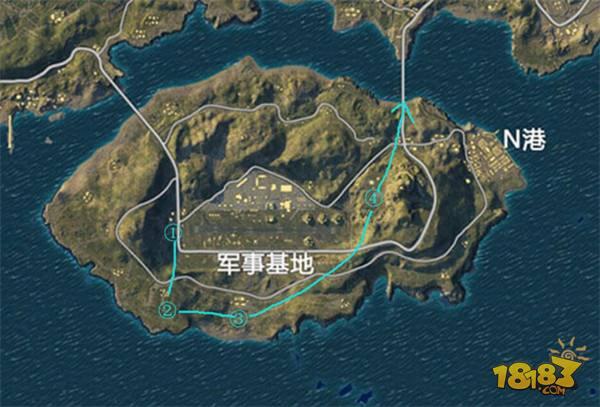 绝地求生：刺激战场-堵桥技巧哪家强 海岛军事基地打野思路