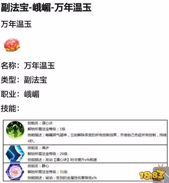 蜀门手游-峨嵋水刀流攻略 技能加点与法宝搭配干货分享