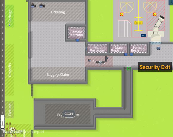 模拟机场乘客分流布局思路 乘客分流设施摆放分享