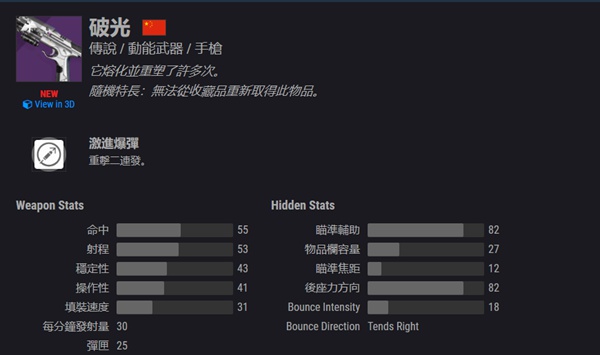 命运2黎明赛季破光评测 手枪破光怎么样