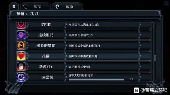 苦痛之环全成就解锁方法 全成就奖励一览
