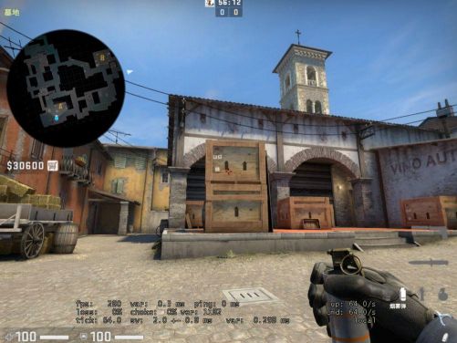 《CS:GO》inferno墓地封匪口烟方法分享 墓地怎么扔匪口烟雾