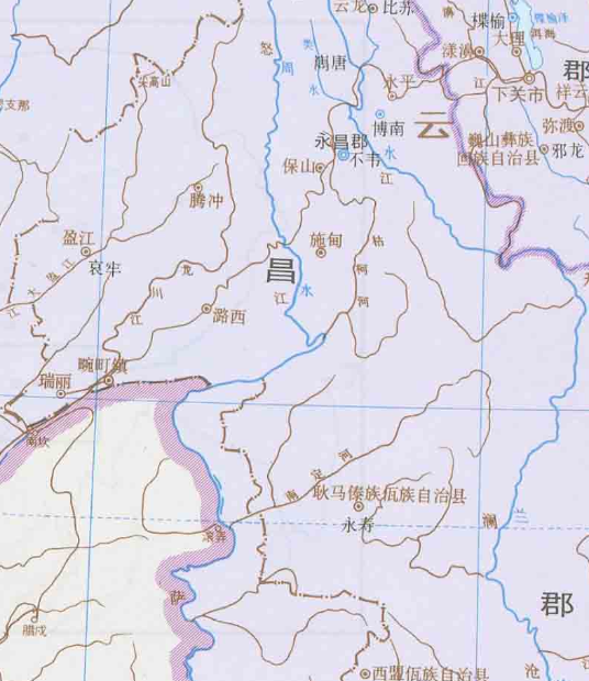 全面战争三国1.6版本新增地名详解 地图改动考据_永昌郡