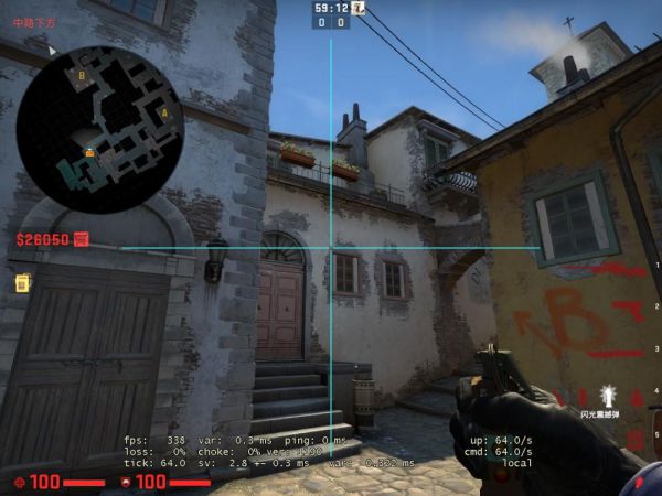 《CS:GO》炼狱小镇瞬爆闪点位一览 闪光弹投掷方法_匪家