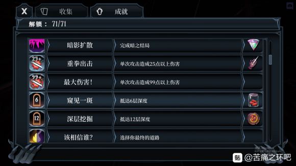 苦痛之环全成就解锁方法 全成就奖励一览