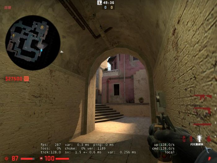 《CS:GO》荒漠迷城地图实用瞬爆闪点位分享 mirage瞬爆闪使用攻略_进攻B点