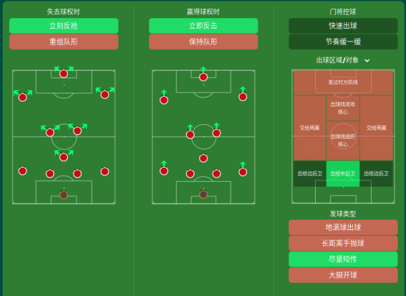 足球经理2021埃梅里433战术分享 传控战术使用攻略