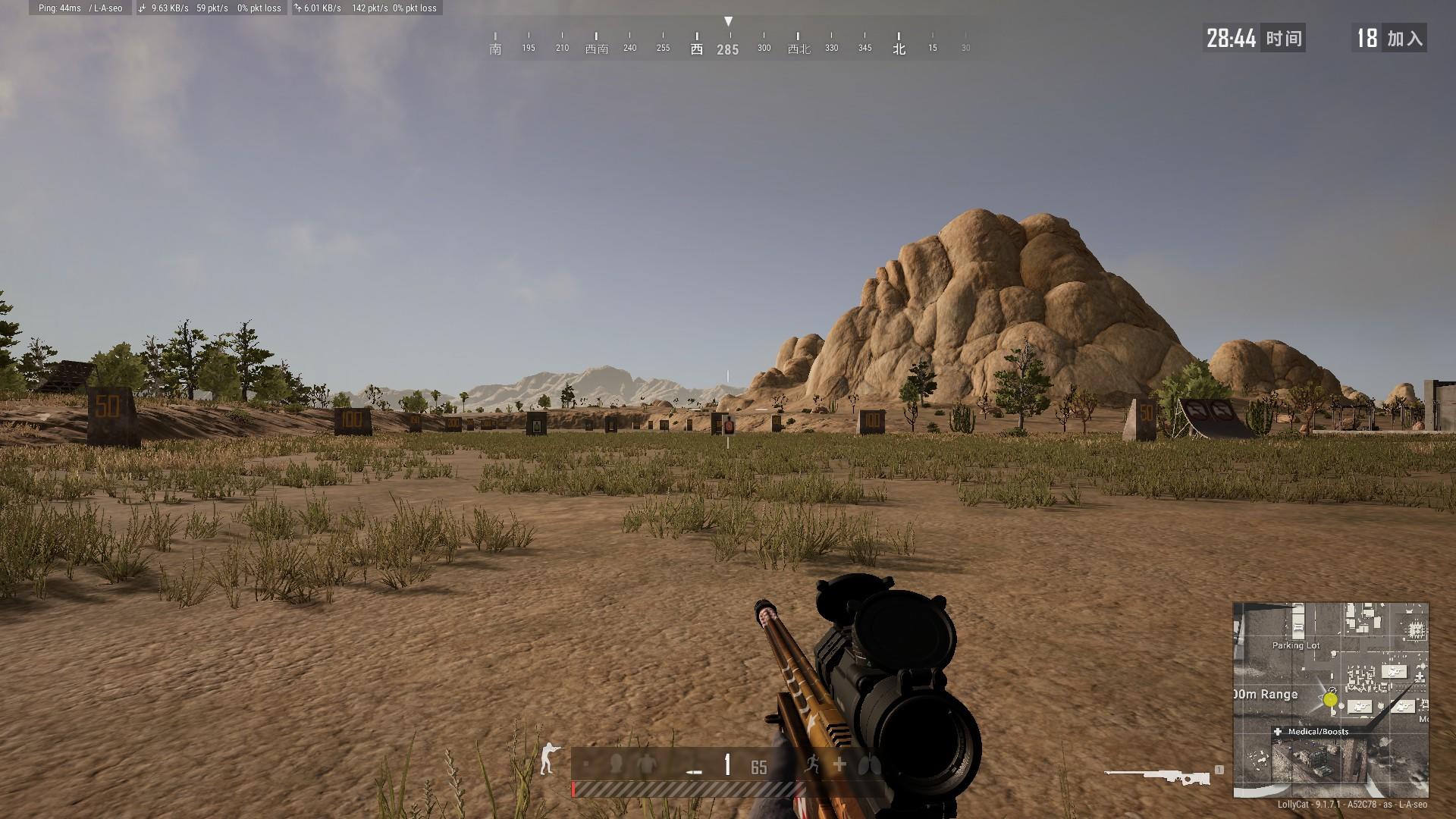 绝地求生斗牛犬之怒AWM枪械皮肤游戏内效果 PUBG动物武器皮肤