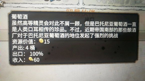 战锤全面战争2 1.10版木精灵经济来源分析