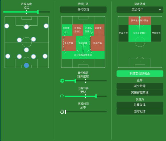 足球经理2021强力阵型推荐 无锋阵型分享_阵型