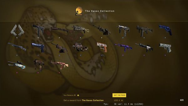 CSGO狂牙大行动通行证奖励汇总 通行证都有什么东西