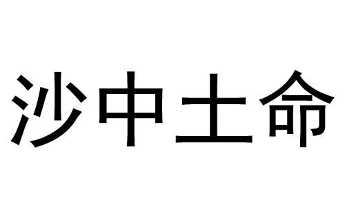 什么是沙中土命 沙中土命的人五行缺什么 