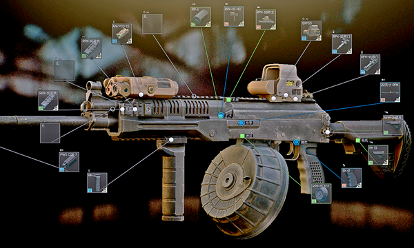 逃离塔科夫12.8版本全5.45系突击步枪改装攻略_RPK-16