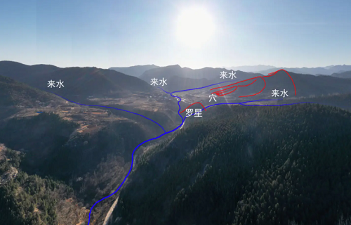 坟墓风水12个水口图解 风水地理入门的基础知识