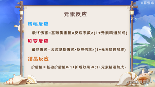 原神1.6元素反应教学 增幅反应、剧变反应及结晶反应详解