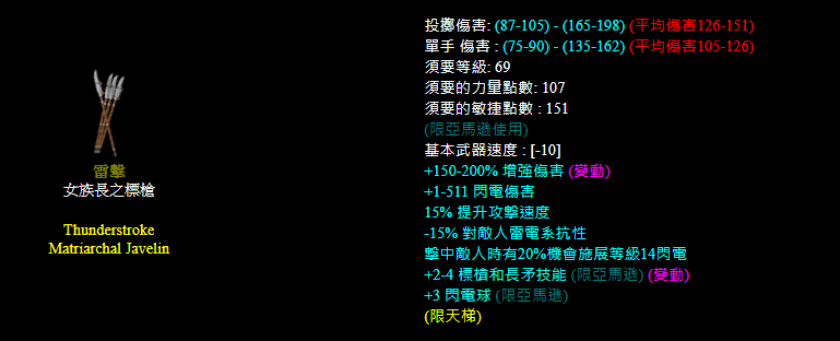 暗黑破坏神2重制版职业限定独特装备推荐