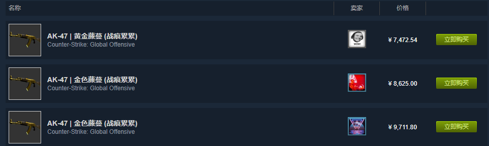 csgo黄金ak多少钱 激流大行动黄金AK价格介绍