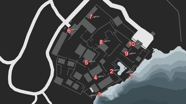 GTA5战斗霰弹枪位置汇总 战斗霰弹枪分布地点大全