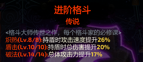 地牢迷途剑盾战士BD攻略 战士天赋加点推荐