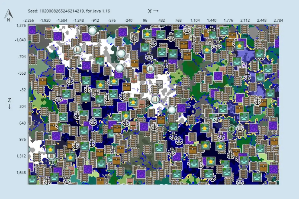 我的世界JAVA版1.16多生物群系种子分享