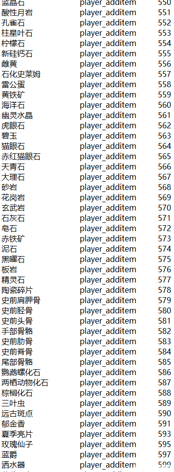 星露谷物语1.5全物品代码汇总