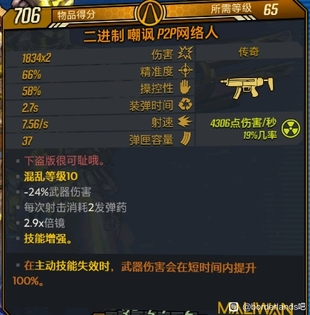 无主之地3导演剪辑版DLC新增武器分享