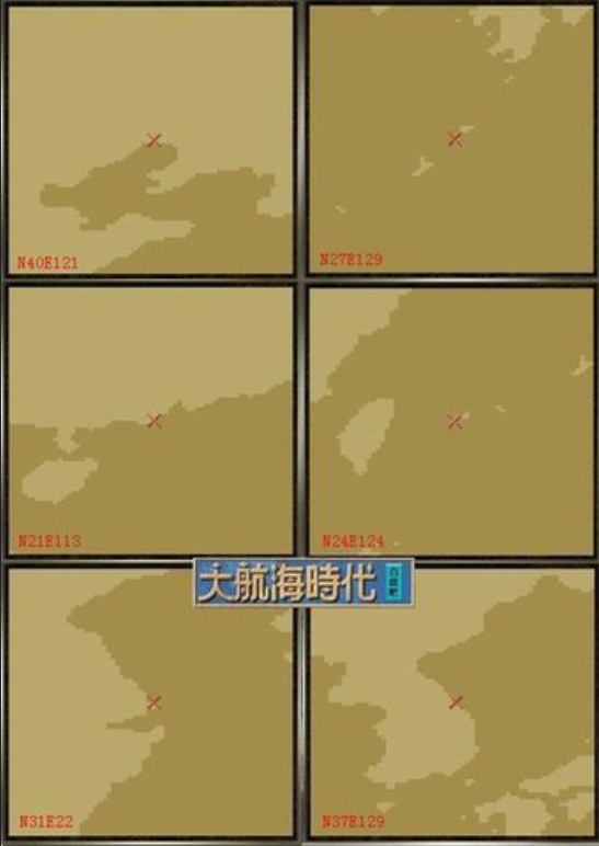 大航海时代4威力加强版HD东亚地区霸者之证坐标位置分享