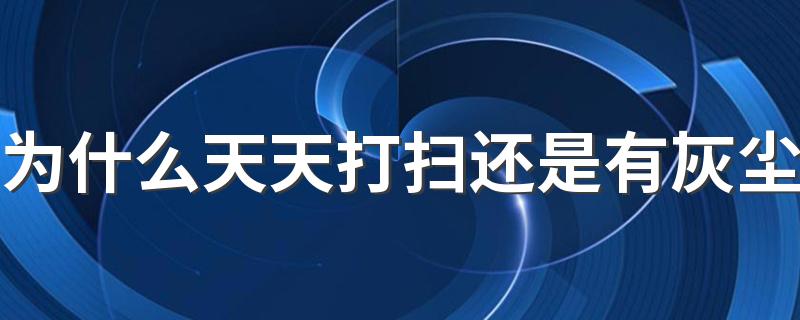 为什么天天打扫还是有灰尘 有哪些防尘小妙招