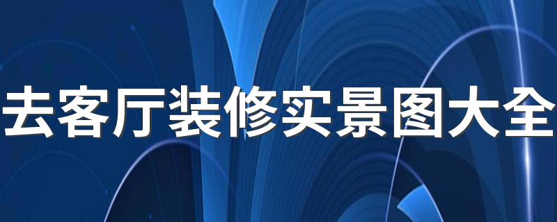 去客厅装修实景图大全 无客厅的房屋设计图片