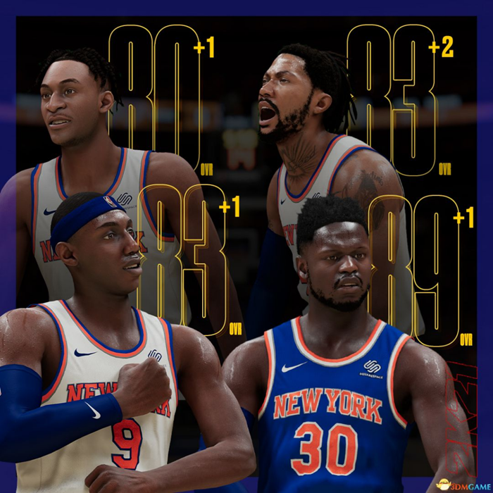 《NBA2K21》季后赛官方名单更新5.20