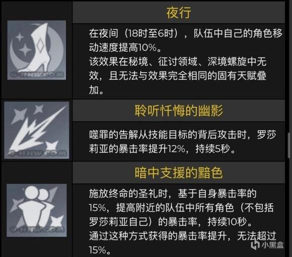 原神罗莎莉亚培养攻略 武器选择与配队思路详解