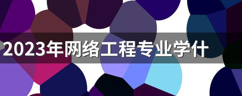 2023年网络工程专业学什么内容 考研方向有哪些