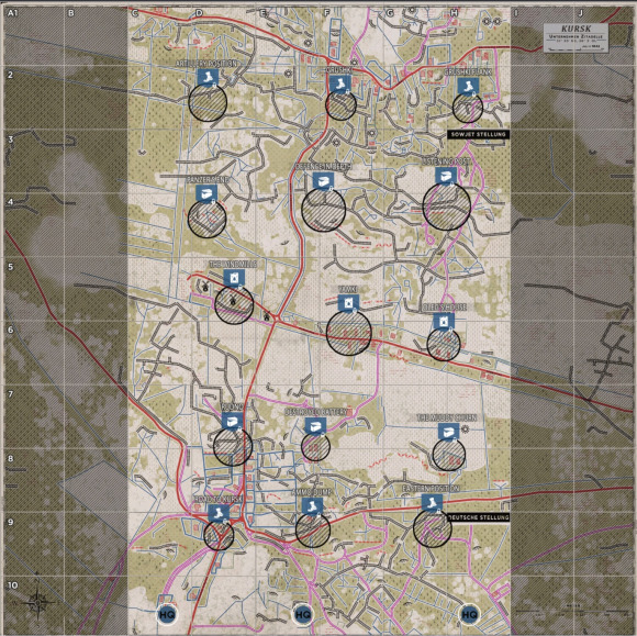 人间地狱库尔斯克地图解析 基础作战思路指南