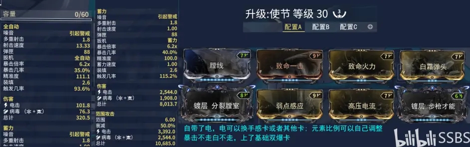 warframe步枪使节配卡推荐 使节怎么配卡