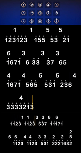 光遇分手快乐简谱分享 数字版简谱一览