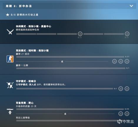 CSGO激流大行动第八周活动任务攻略