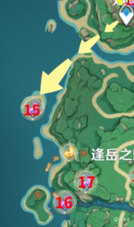 原神2.2雷神瞳全收集指南