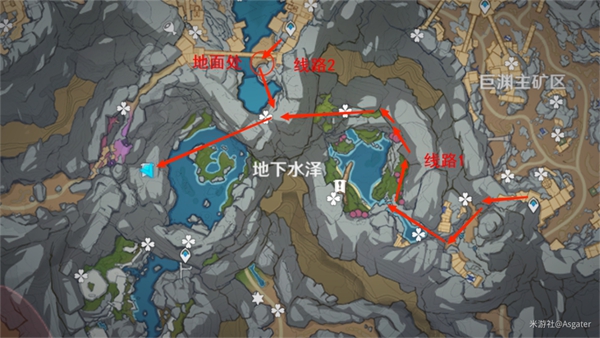 原神古代生物调查5幅照片点位分享