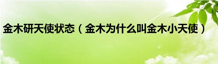 金木研天使状态（金木为什么叫金木小天使）