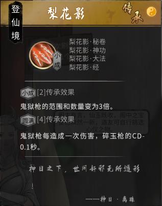 鬼谷八荒传承心法图鉴 传承心法有哪些