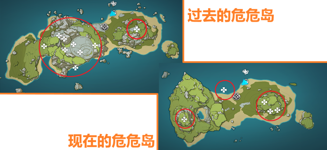 原神2.8危危岛山顶解密攻略 四个元素方碑柱怎么过