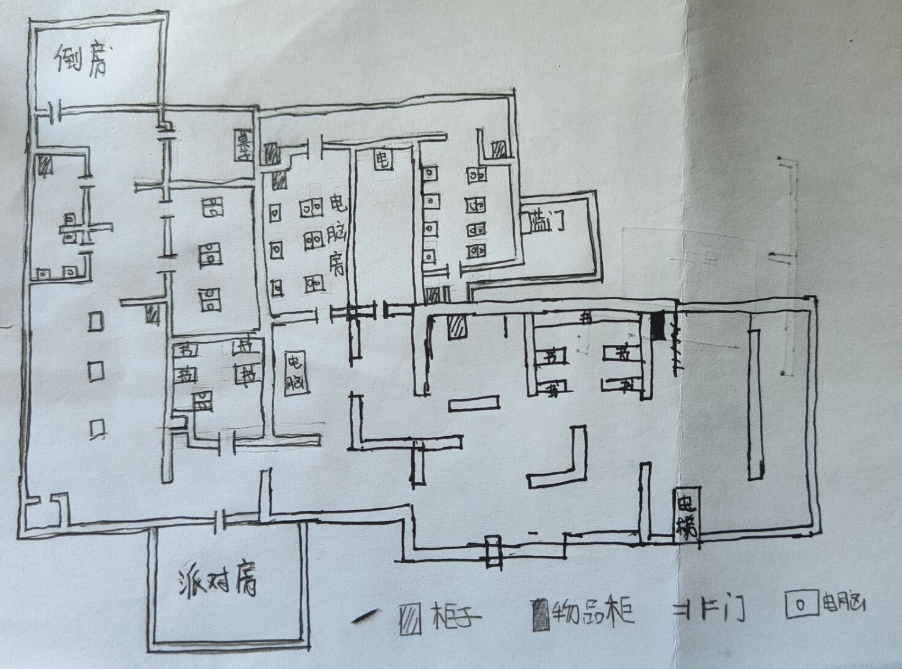 inside the backrooms地图俯视图一览