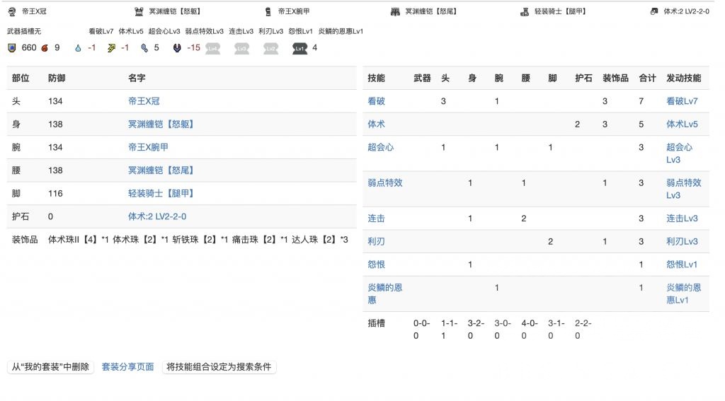 怪物猎人曙光飞天虫棍配装分享