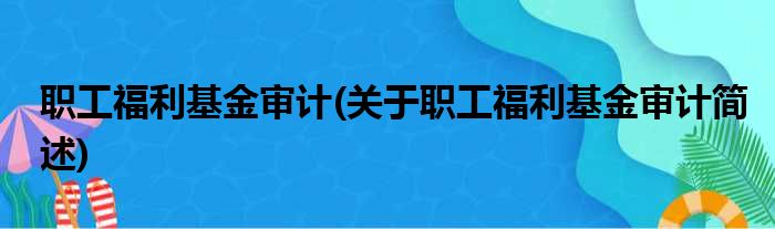 职工福利基金审计(关于职工福利基金审计简述)