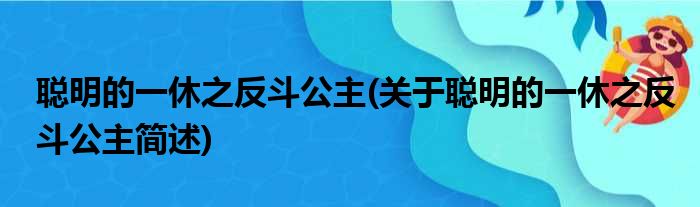 聪明的一休之反斗公主(关于聪明的一休之反斗公主简述)