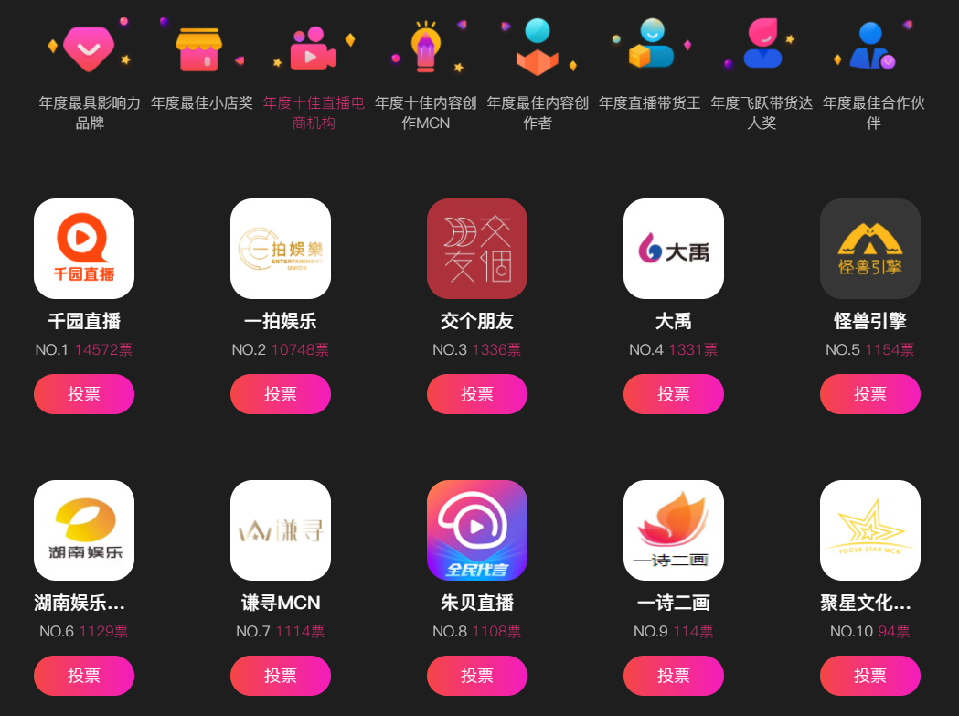 GMCA蝉鸣奖开启申报和投票：谁是年度最佳App&直播电商之王 由你决定！