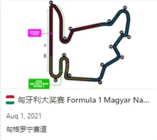 《F1®2021》带你抢先感受匈牙利大奖赛