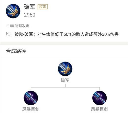 王者荣耀战士必备装备大盘点