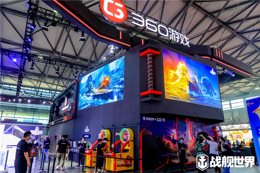 高能互动引爆ChinaJoy 《战舰世界》展台精彩全回顾